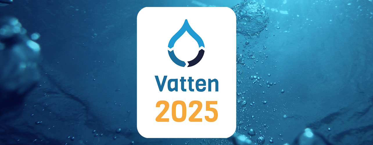 Möt oss på Vatten2025 – Sveriges viktigaste mötesplats för VA-branschen