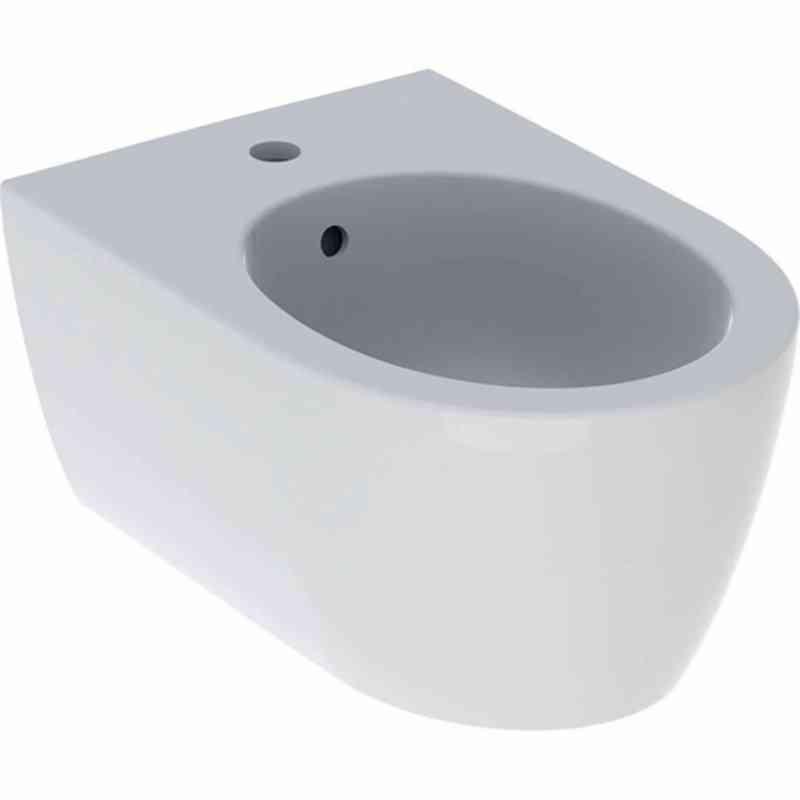 Bidet iCon wall-mounted, Geberit - GEBERIT ICON WH BIDET D53 KTCT SHROUDED OVERFLOW