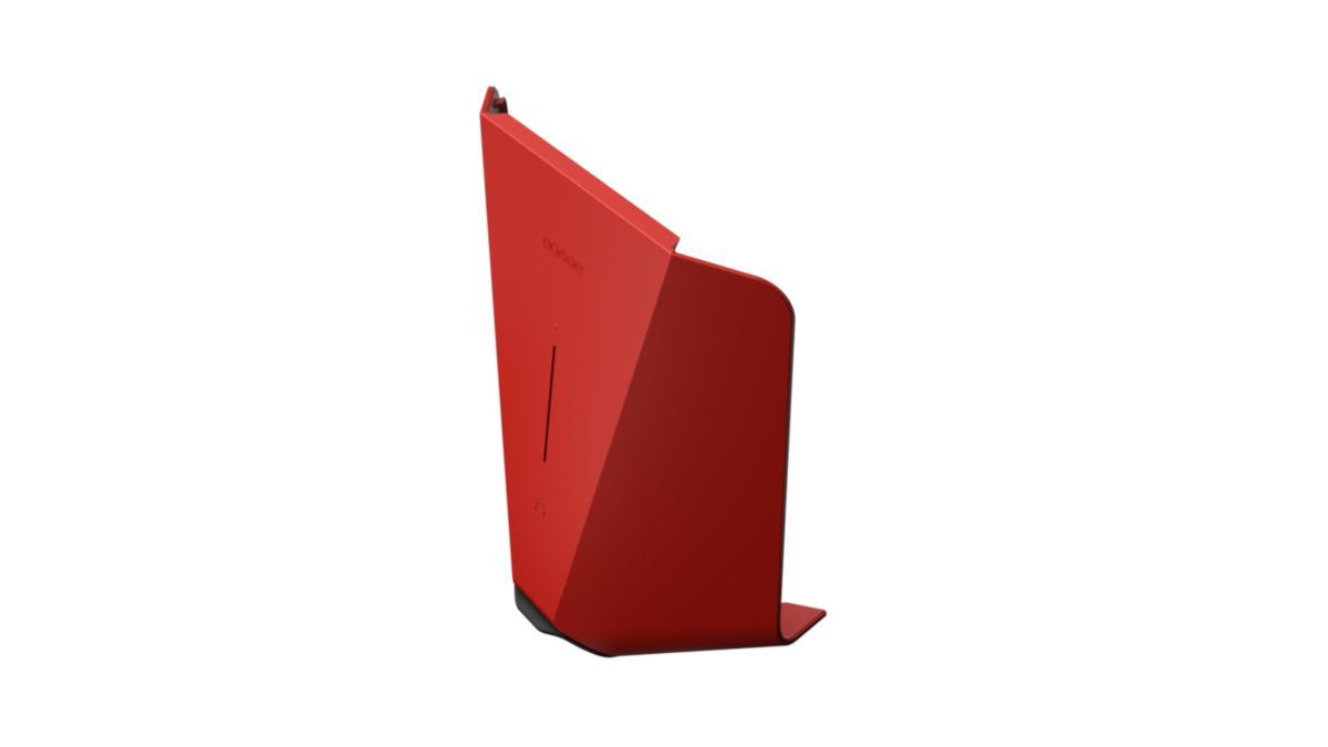 Frontkåpa laddbox - ÖVERDRAG LADDSTATION RÖD FRONT COVER RED