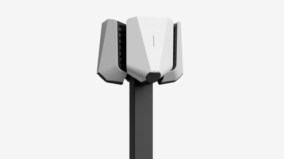 Post for EASEE charging boxes - EV charger base