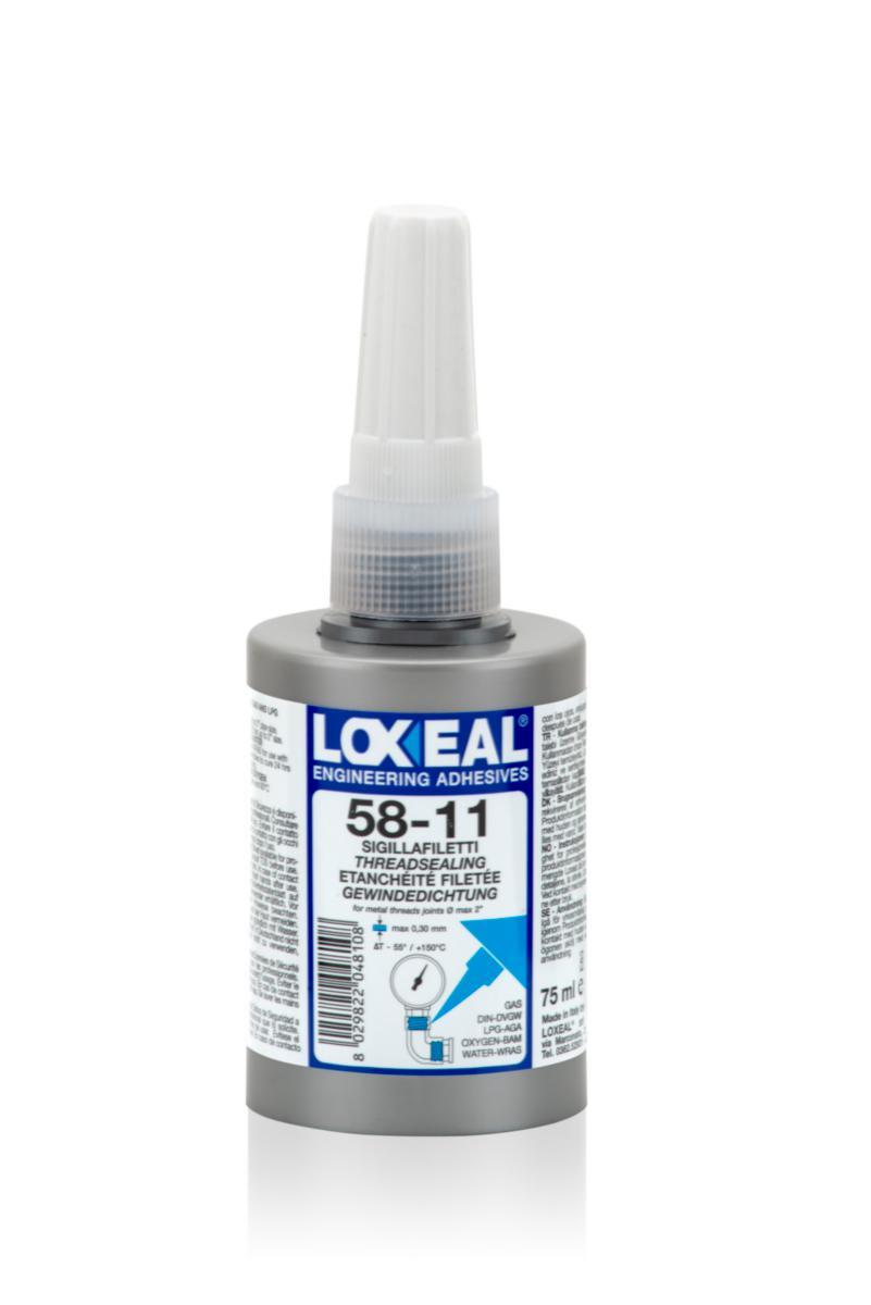 Gängtätning LOXEAL 58-11 - GÄNGTÄTNING LOXEAL 58-11 75ML BÄLG MEDEL STYRKA