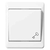 Door opening button, surface mounted, 16A, 250V, IP21