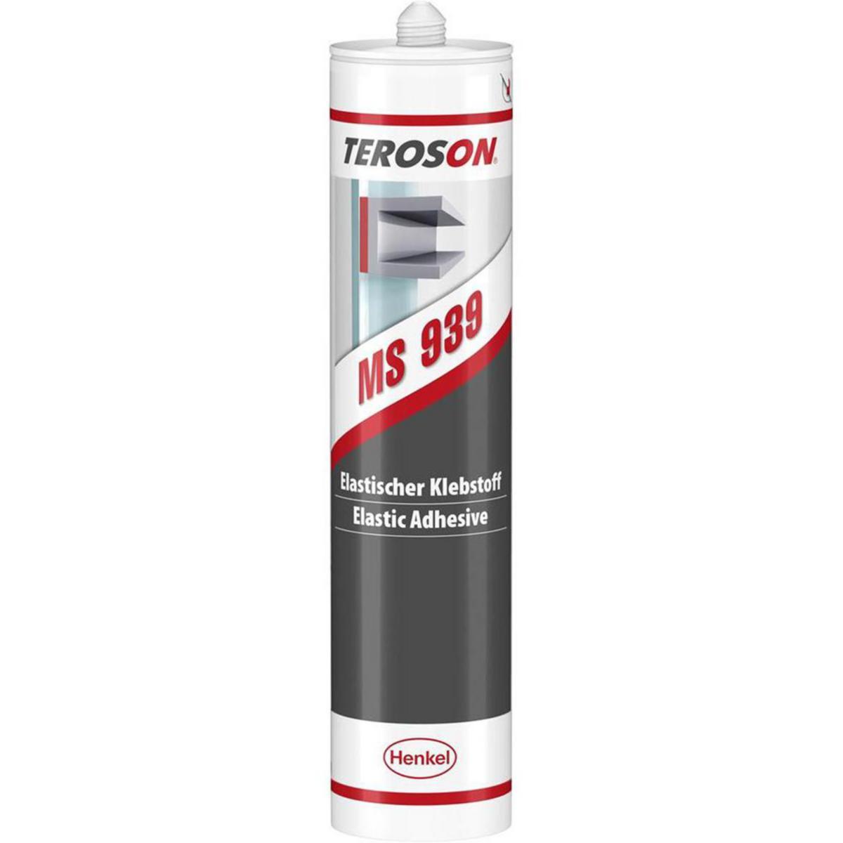Lim Teroson MS 939 - LIM TEROSON MS 939 BK CR ELASTISK UNIVERSAL SVART 290ML