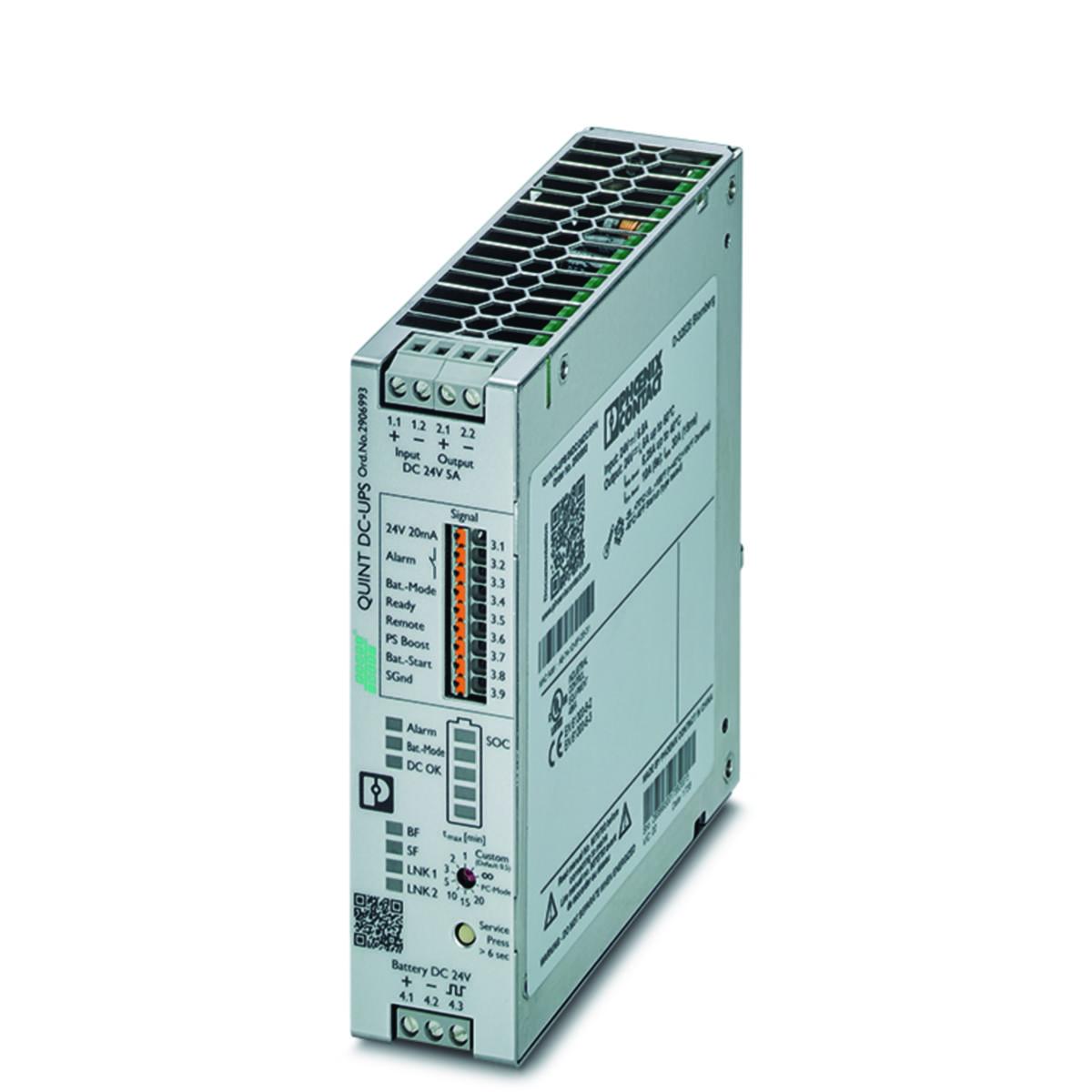 DC UPS Quint4-UPS/Profinet - DC UPS 24V/5A PROFINET QUINT4-UPS/24DC/24DC/5/PN