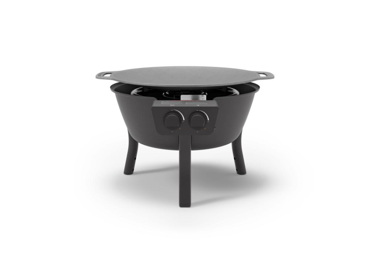Stekhällsset, gasol, picknickmodell - STEKHÄLLSSET SL GASOL 48 CM SVART MUURIKKA