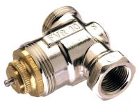 Radiator valve FVR straight with presetting, MMA