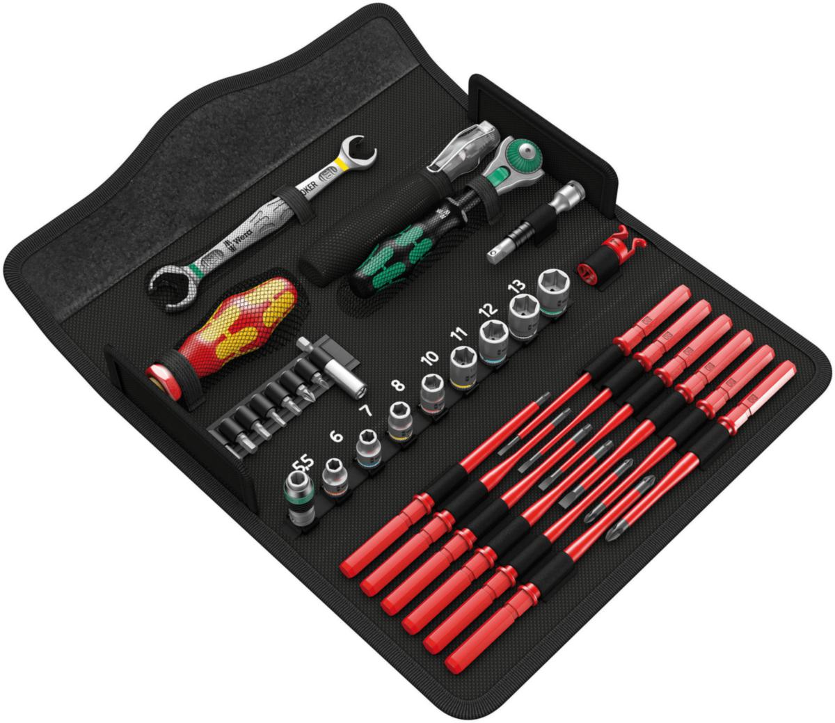 Bits-/hylssats Wera Kraftform Kompakt W 1 - BITS-/HYLSSATS WERA KRAFTFORM KOMPAKT W 1 UNDERHÅLL 35DEL