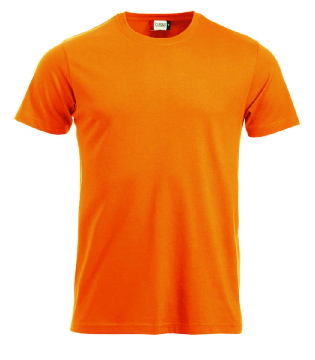 T-shirt Clique 029360 New Classic Visibility - T-SHIRT CLIQUE 029360 CLASSIC VISB. ORANGE STL XXL