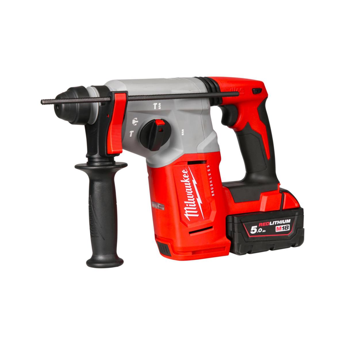 Borrhammare Milwaukee M18 BLHX-502X - KOMBIHAMMARE MILWAUKEE M18 BLHX-502X,2 X 5,0AH, LADDARE,