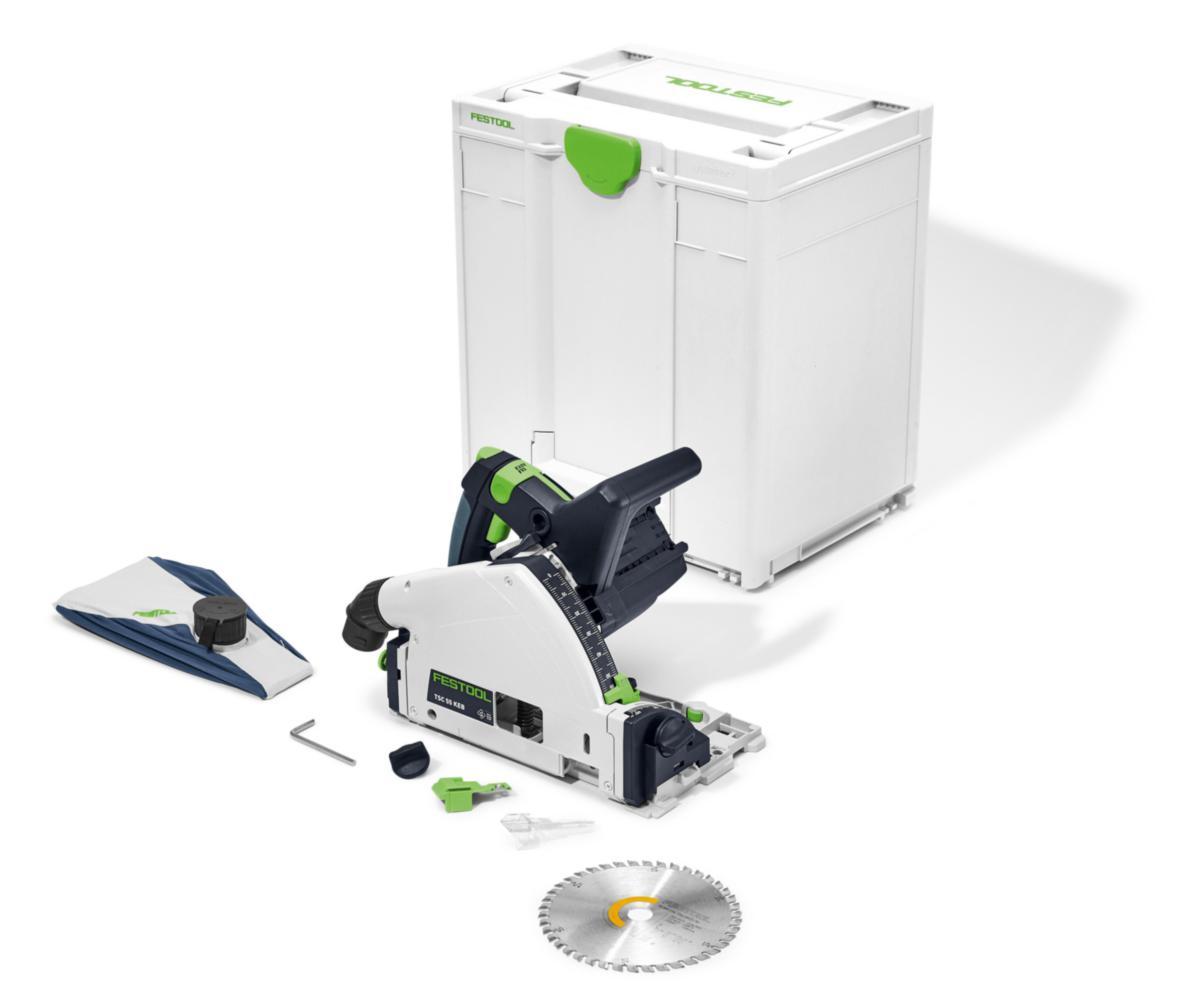 Sänksåg Festool 18 V TSC 55 KEB-Basic SOLO - SÄNKSÅG FESTOOL TSC 55 BASIC 18V. U. BATTERI. U. LADDARE