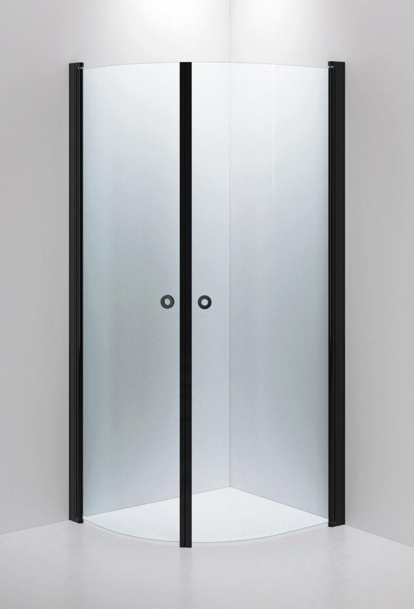 Duschhörna LINC Niagara, INR - INR DUSCHHÖRNA LINC NIAGARA TIMELESS, BLACK, 800X900