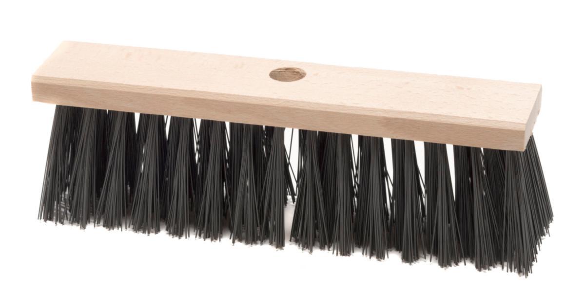 Piassavakvasthuvud Nyby - STOR PIASAVA 30CM SVART HUVUD