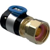 Transition coupling with running nut FlowFit, Geberit