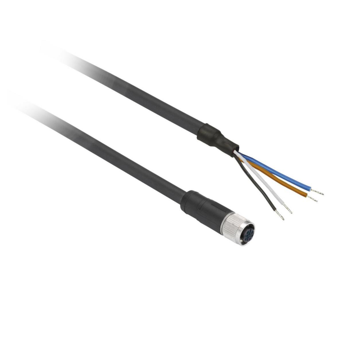 Cable and connector XZCP - PVCOR PRE WIRED FEMA.CONN XZCP1141L5