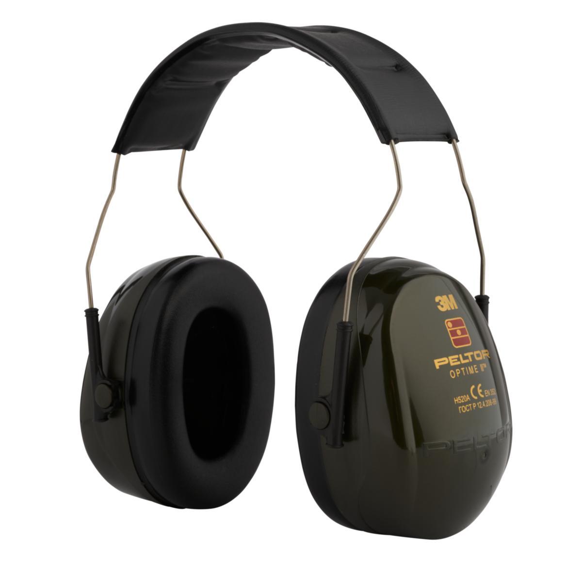 Hörselkåpa 3M Peltor Optime II - HÖRSELSKYDD PELTOR OPTIME 2F H520F409 HOPFÄLLBAR HJÄSSBYGEL
