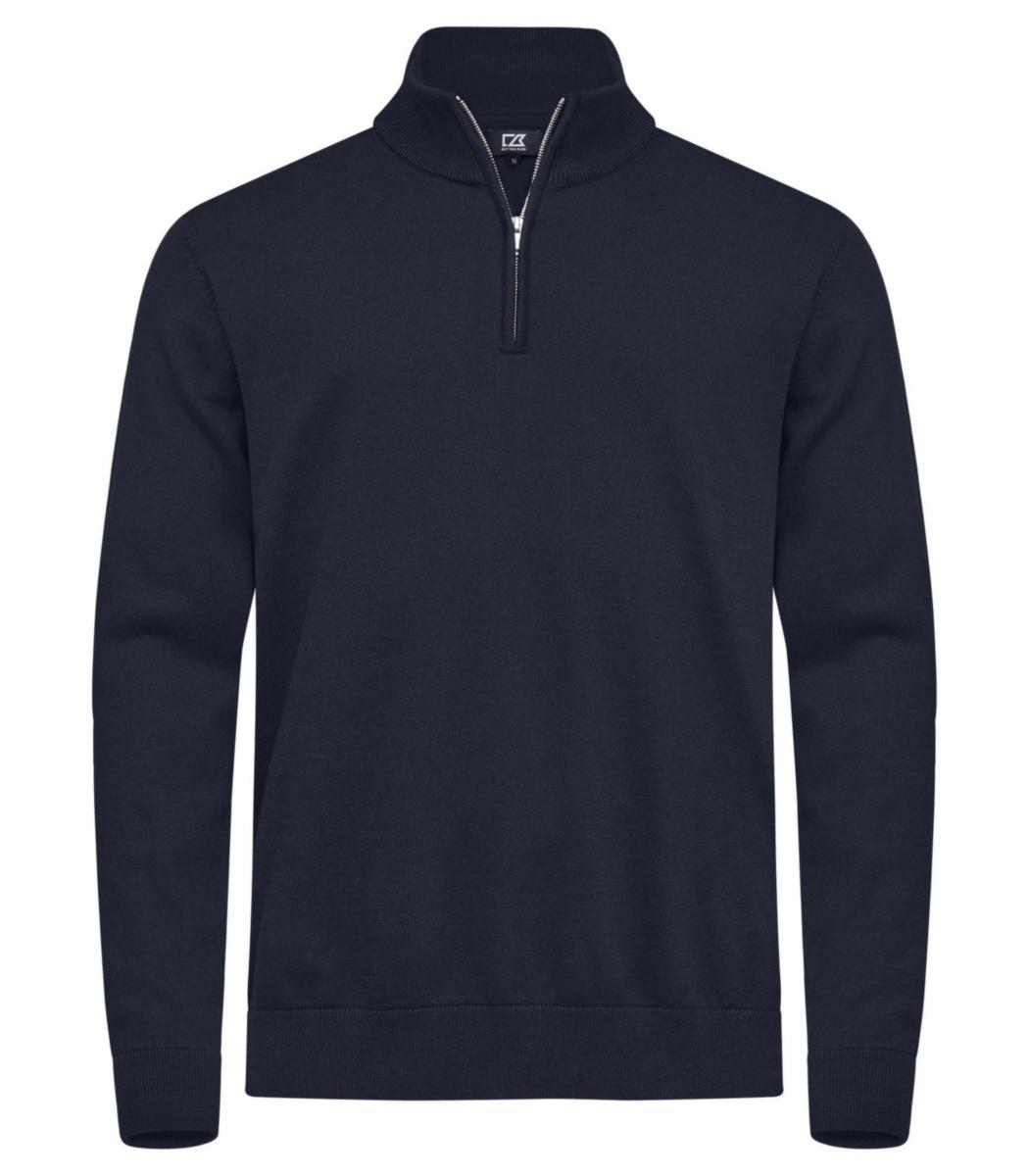 Tröja Cutter & Buck Oakville half zip - TRÖJA CUTTER&BUCK OAKVILLE MARIN STL S