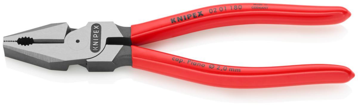 Kombinationstång Knipex 0201 Kraft - KOMBINATIONSTÅNG KNIPEX 0201-180MM