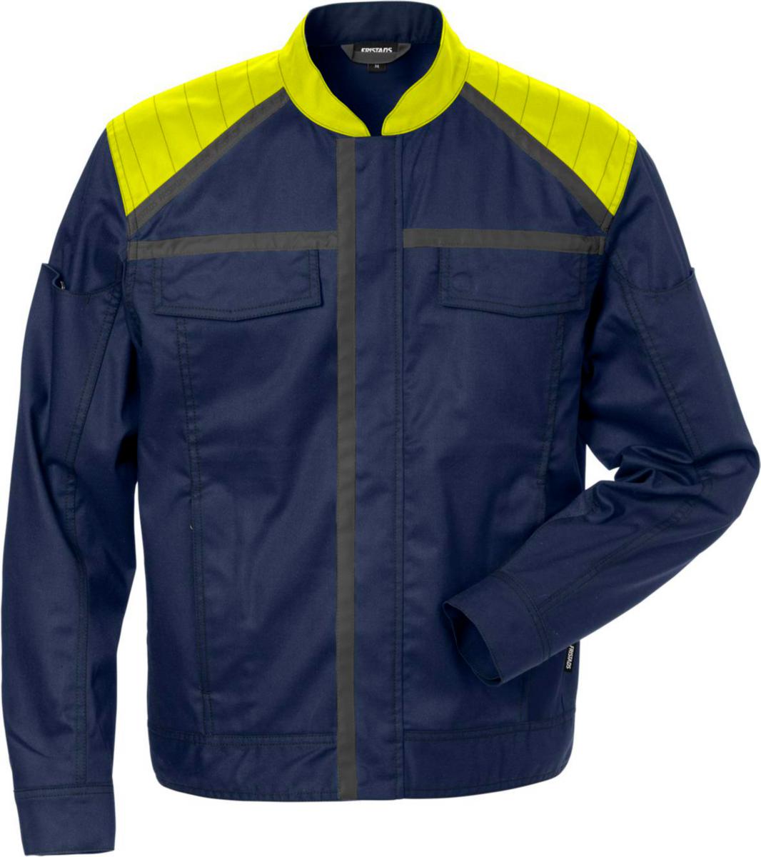 Jacka Fristads 4555 STFP - JACKA FR 4555 STFP MARIN /GUL STL 4XL