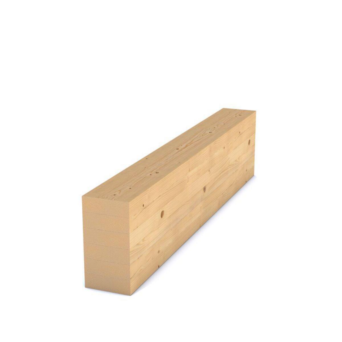 Limträbalk B140MM GL30c, metervara - LIMTRÄBALK 140X270MM GRAN GL30C