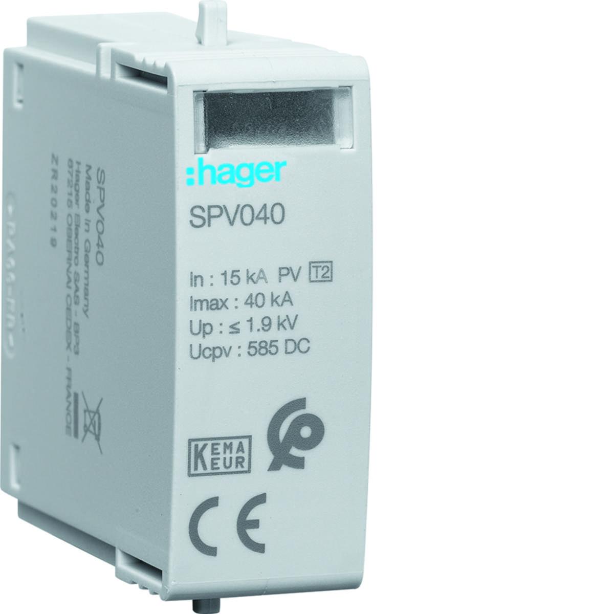 Utbytespatron för SPV340 - UTBYTESPATRON T2 1P PV SPV340