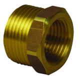 Bushing, external-internal thread for underfloor heating system, Uponor