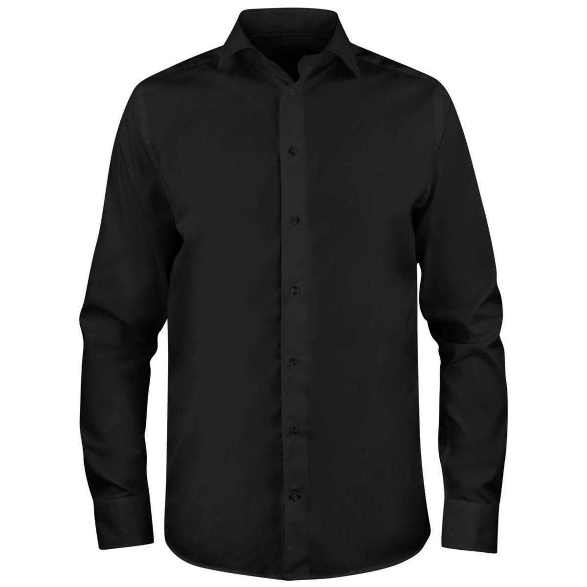 Skjorta Texstar SH26 - SKJORTA TEXSTAR SH26 DRESS SVART STL XXL