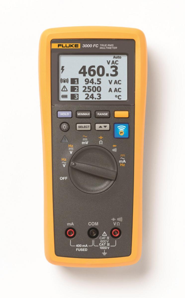 FC trådlös digital multimeter FLK-3000 FC - FC TRÅDLÖS DIGITAL MULTIMETER