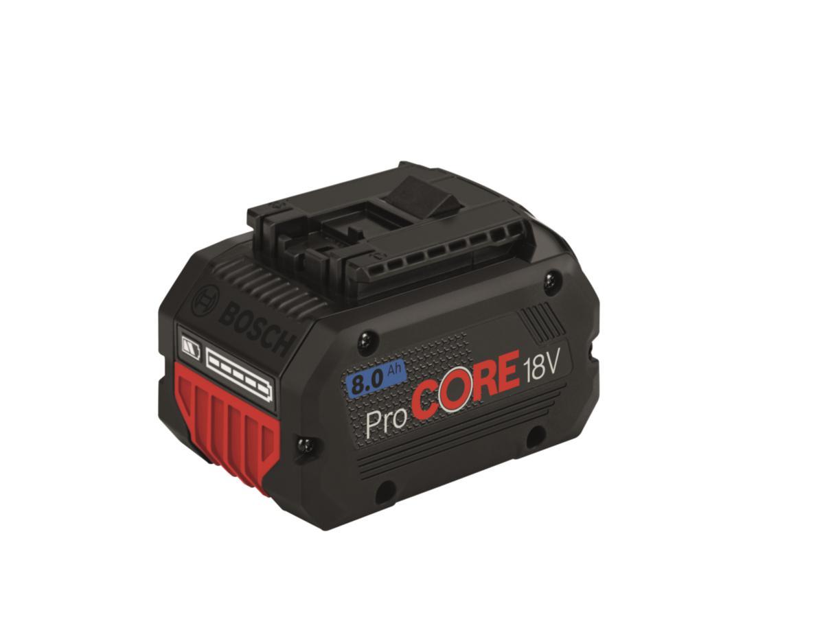 Batteri Bosch ProCORE 18 V 8.0 Ah - BATTERI BOSCH PROCORE 18V 8.0AH COOLPACK 2.0