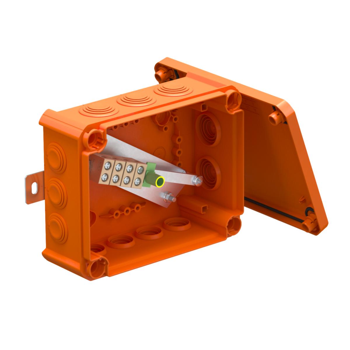 Branddosa enkelplint - BRANDDOSA T160ED 10A ENKELPLINT 5X10MM²