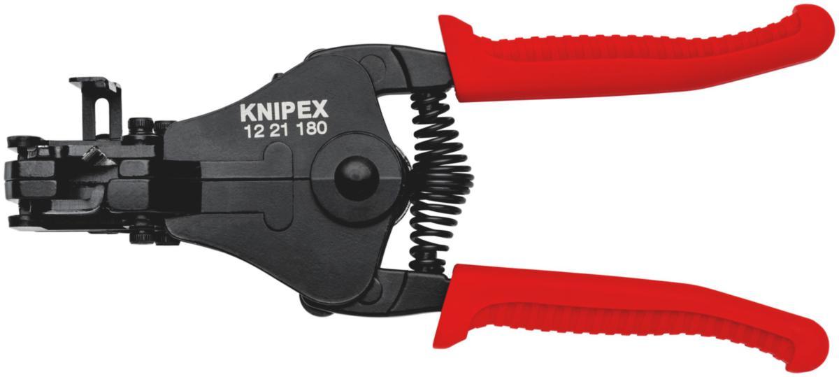 Avmantlingstång Knipex 1221 - AVMANTLINGSTÅNG KNIPEX 1221-180MM F KABEL 0,5-6
