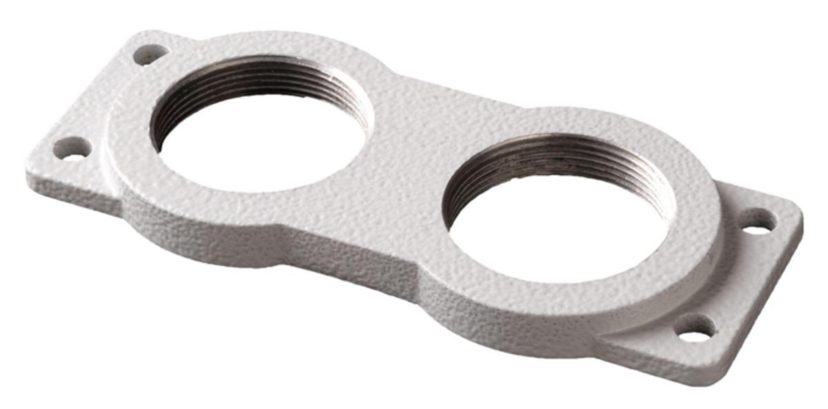 Perforated flange FL 13 light alloy - CABLE GLAND FLANGES FLR 13240