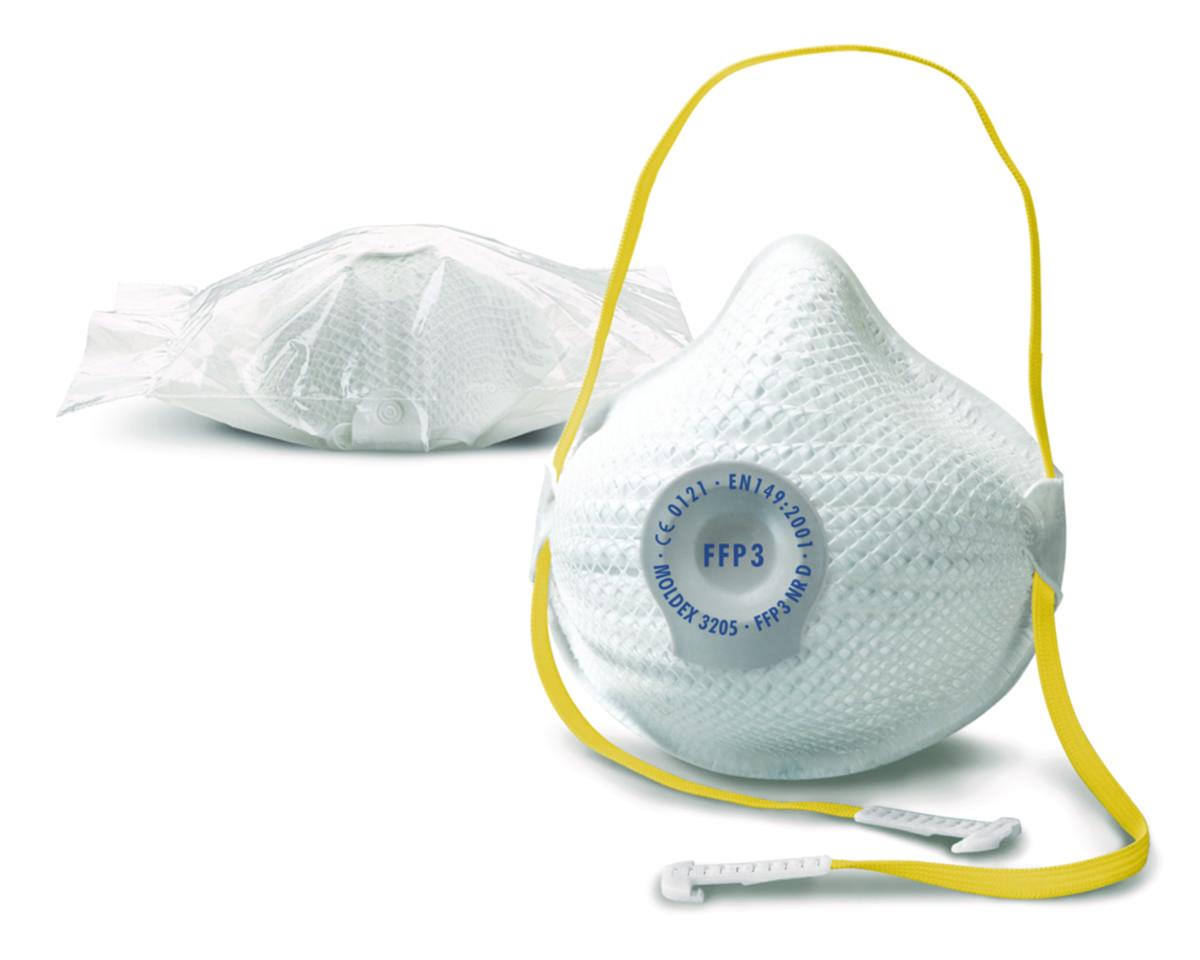 Respirator disposable moldex - RESPIRATOR DISPOSABLE MOLDEX 3255 FFP3DNR AIR VALVE S/M