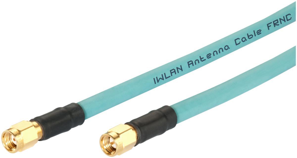 IWLAN Flexibel anslutningskabel R-SMA/SMA Hane/Hane IP68 - ANTENNKABEL R-SMA/SMA 0.3 6XV1875-5DE30