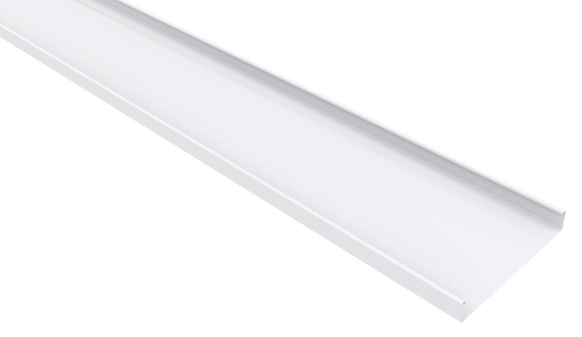 Kabelränna-V, Tät - KABELRÄNNA MP-350 VIT TÄT VIT. B=300MM 2M