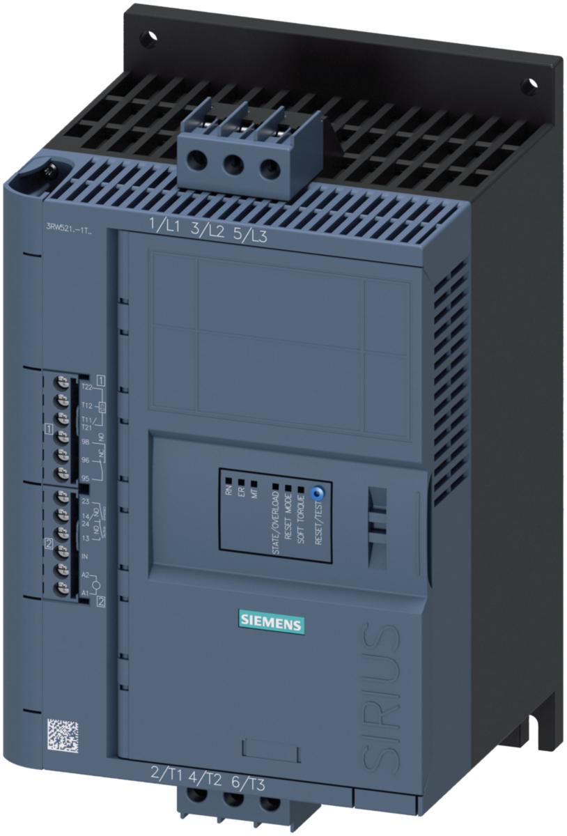 Mjukstarter 3RW52 - MJUKSTART 5.5KW 24VUC 3RW5213-1TC04