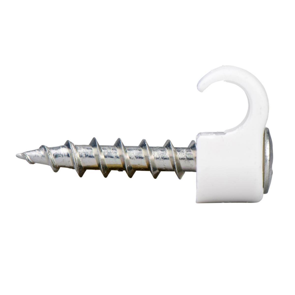 Skruvklammer TCS-C3 SECOR PH2 - SKRUVCLIPS TCS-C3 7-10V VIT (100) 21090 001