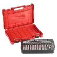 Drive Socket Set Milwaukee 1/2" 28 pieces