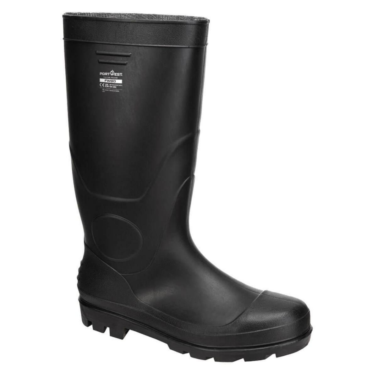 Yrkesstövel Portwest FW90 - YRKESSTÖVEL PORTWEST FW90 PVC SVART STL 41