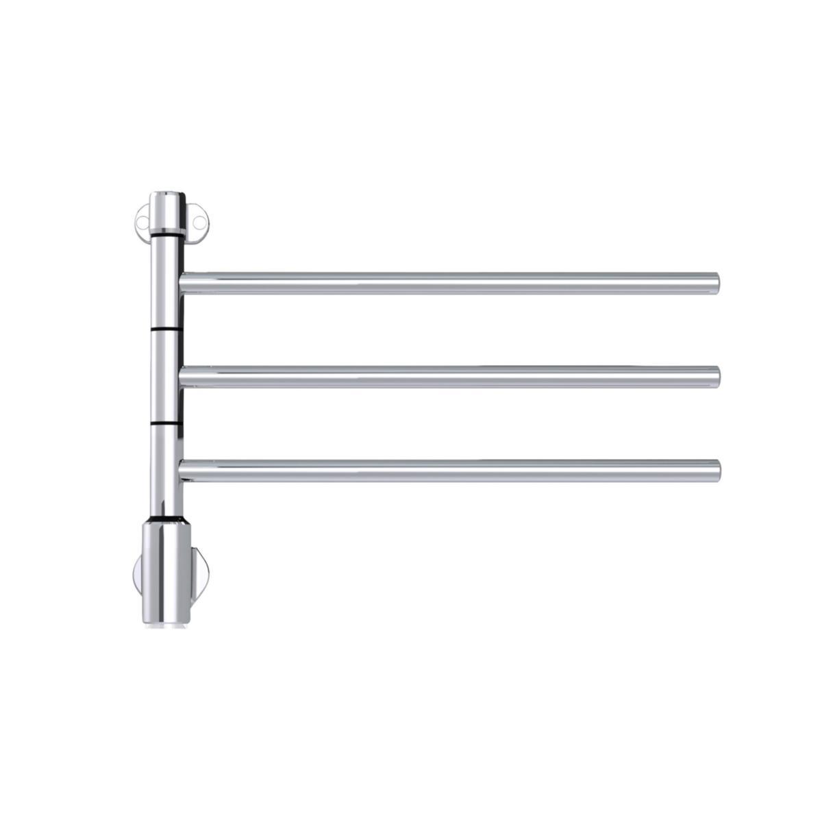 Towel dryer Flex I, 3-arms, chrome-plated - TOWEL WARMER FLEX I 3/550 26-2016