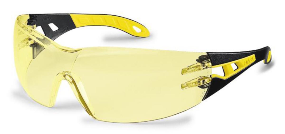 Skyddsglasögon UVEX Pheos 9192 - SKYDDSGLASÖGON UVEX PHEOS GUL 9192.383 HCAF IMSKYDD REPTÅLIG