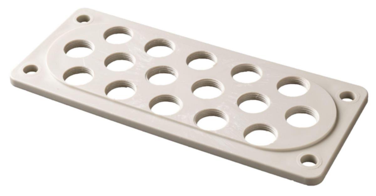 Perforated flange FL 21 plastic - CABLE FLANGE PLASTIC FLRP 211620