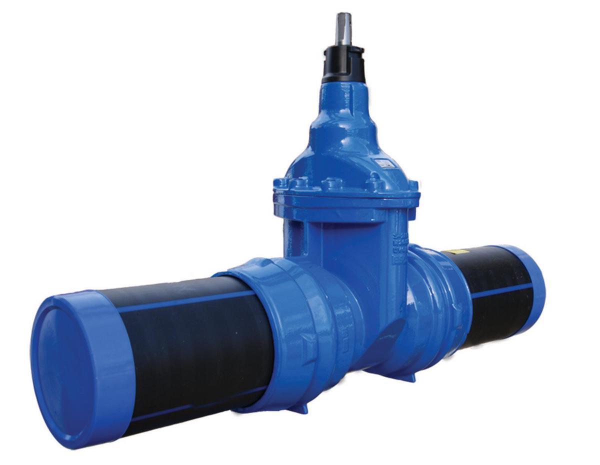 Slussventil Esco S-2844-4 - 225 SLUSSVENTIL PE-ÄNDAR ESCO S-2844-4 PE100 PN10 SDR17