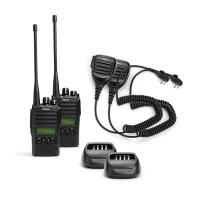 Comradio D400 BT Build package, 2 units, monophone & charger