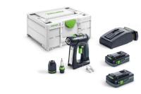 Drill/Driver Festool C 18 HPC 4.0 I-Plus