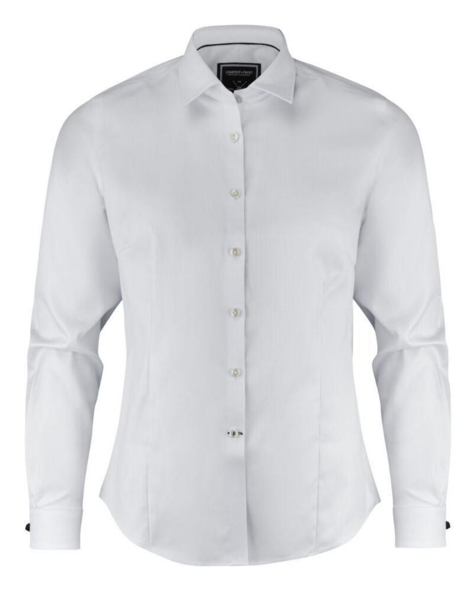Skjorta J.Harvest & Frost Black Bow 60 dam - SKJORTA BLACK BOW 60 WOMEN VIT L