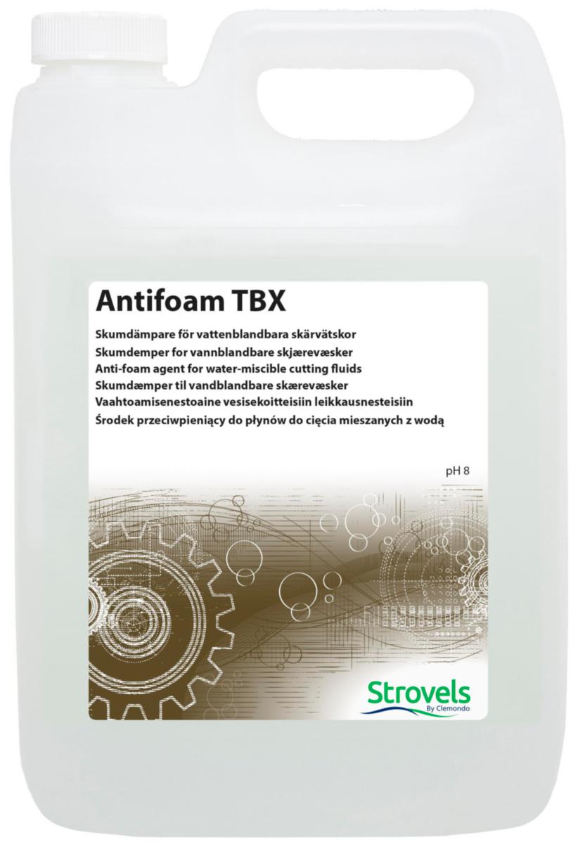 Skumdämpare för vattenblandbara skärvätskor - ANTIFOAM TBX 5L SKUMDÄMPARE STROVELS