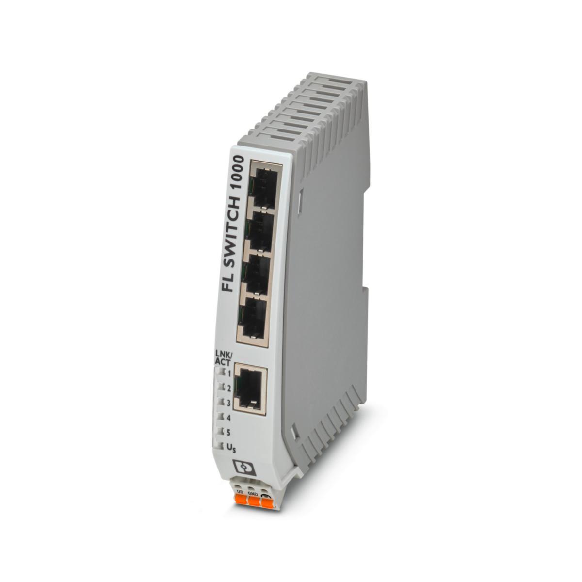 Industriswitch FL - SWITCH UM 5-PORTAR 1GBIT/100MB FL SWITCH 1105N