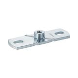 Mounting plate Pipe holder, Geberit