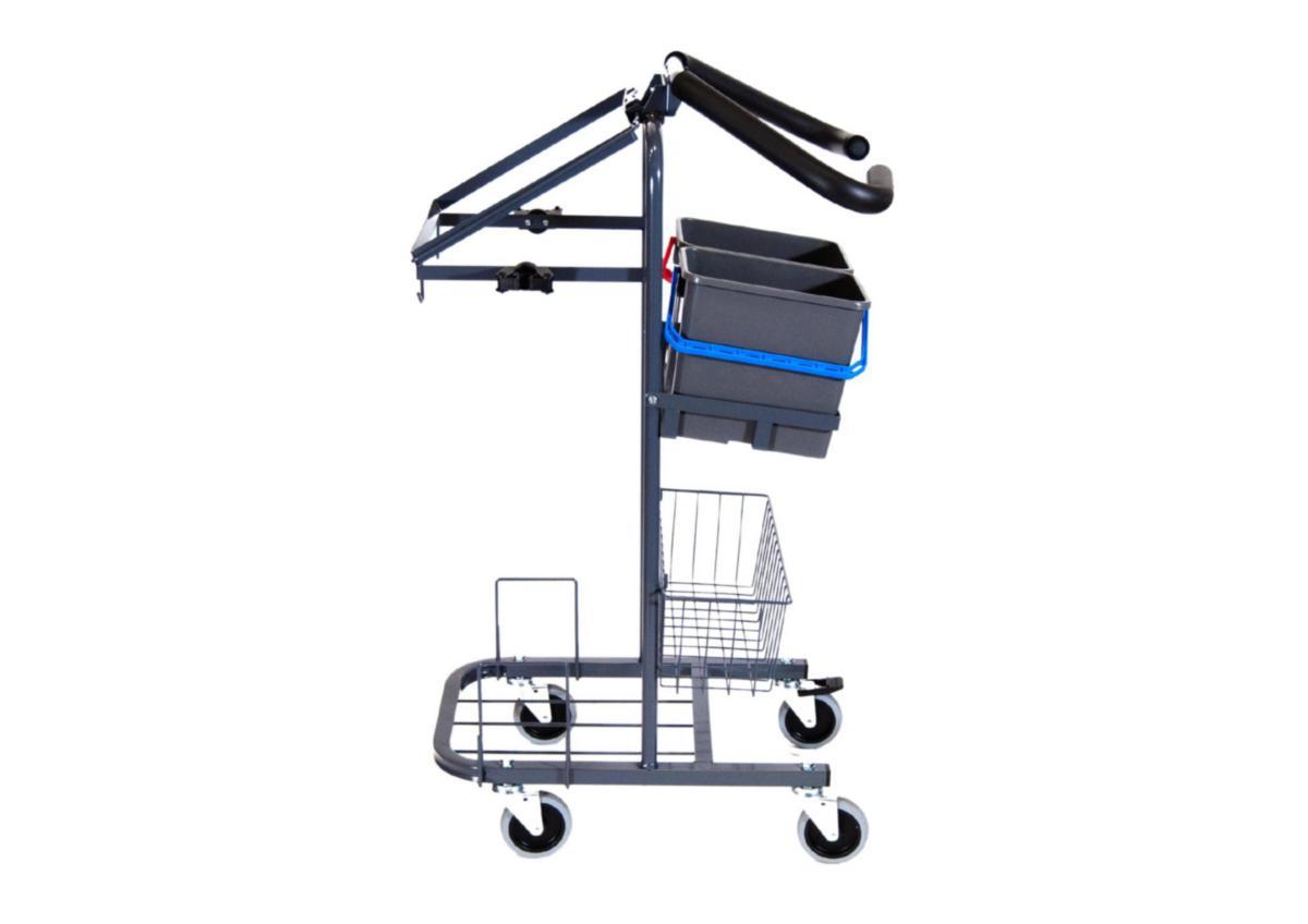 S-Städvagn Nordex S2 Miniclean komplett - STÄDVAGN NORDEX S2-MINICLEAN KOMPLETT M KORG 2ST 6L HINKAR