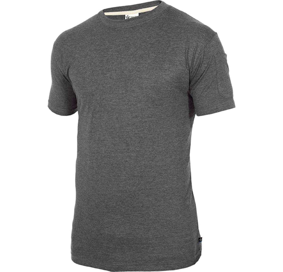 T-shirt Crew TS13, Texstar - T-SHIRT TEXSTAR TS13 CREW ANTRACIT GRÅ L